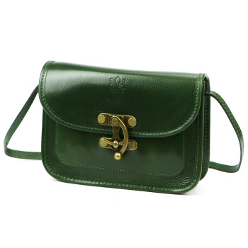 Kožená kabelka Florence zelená KZ2258227