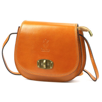 Kožená kabelka Gregorio hnedá KZ2233432