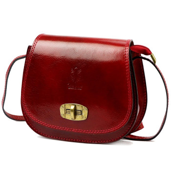 Kožená kabelka Gregorio červená KZ2244930