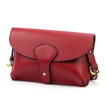 Kožená kabelka Luka vínová KZ2258239