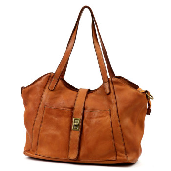 Kožená kabelka VS hnedá KZ2258347