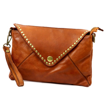 Kožená kabelka VS hnedá KZ2258352