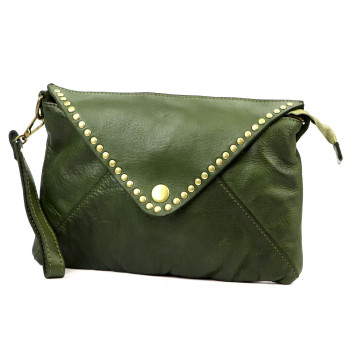 Kožená kabelka VS zelená KZ2258353
