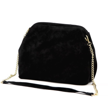 Kožená kabelka Luka čierna KZ2258661