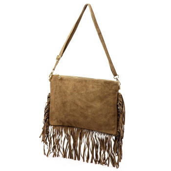 Kožená kabelka Luka béžová KZ2258790