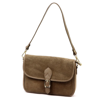 Kožená kabelka Luka béžová KZ2258693