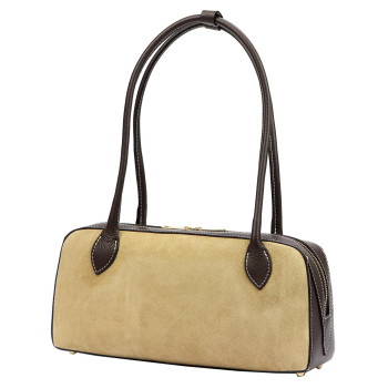 Kožená kabelka Luka béžová KZ2258842