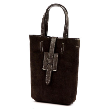 Kožená kabelka Luka hnedá KZ2259001