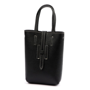 Kožená kabelka Luka čierna KZ2259005