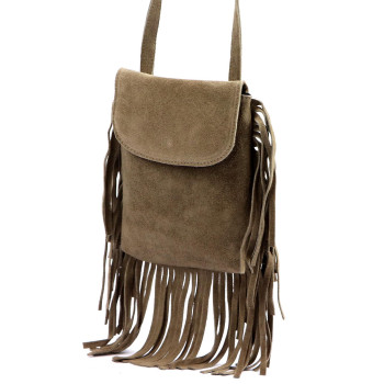 Kožená kabelka Luka béžová KZ2259038