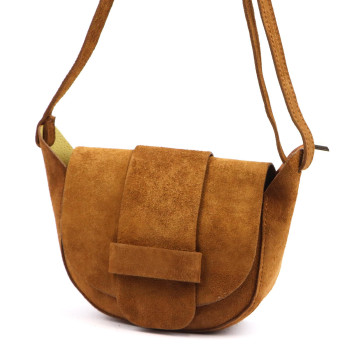 Kožená kabelka Luka hnedá KZ2259012