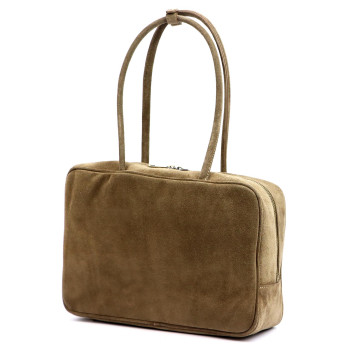 Kožená kabelka Luka béžová KZ2259054