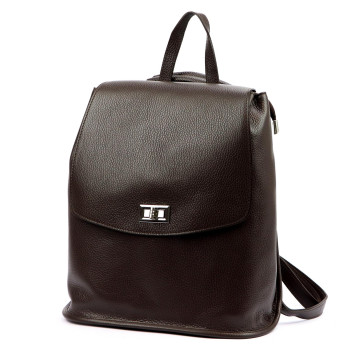 Dámsky kožený batoh Luka hnedý KZ2258888 8l