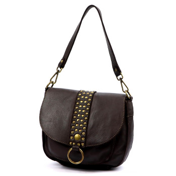 Kožená kabelka VS hnedá KZ2258915