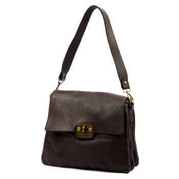 Kožená kabelka VS hnedá KZ2258916