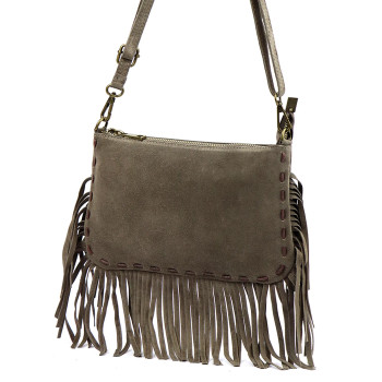 Kožená kabelka Luka béžová KZ2259392