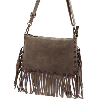 Kožená kabelka Luka mokka KZ2259393