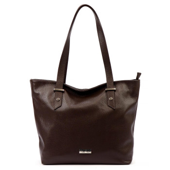 Kožená kabelka MiaMore hnedá KZ2259311