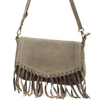 Kožená kabelka Luka béžová KZ2259400