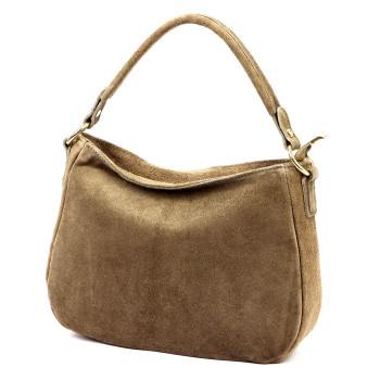 Kožená kabelka Luka mokka KZ2259404