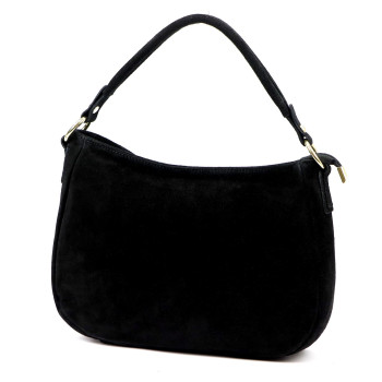 Kožená kabelka Luka čierna KZ2259407