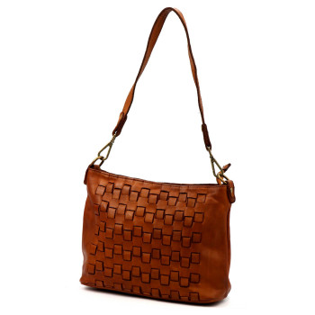 Kožená kabelka VS hnedá KZ2258346