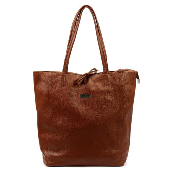 Kožená kabelka MiaMore hnedá KZ2259339