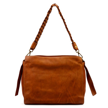 Kožená kabelka VS hnedá KZ2259485