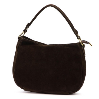 Kožená kabelka Luka hnedá KZ2259403