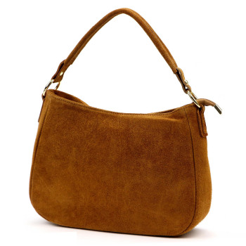 Kožená kabelka Luka hnedá KZ2259668