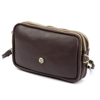 Kožená kabelka Gregorio hnedá KZ2259692