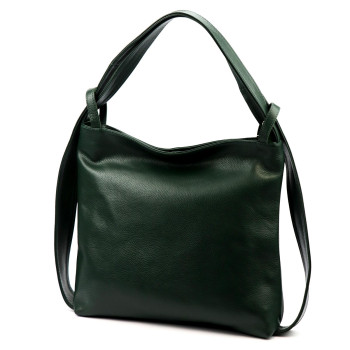 Kožená kabelka Luka zelená KZ2259612