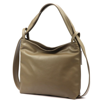 Kožená kabelka Luka fango KZ2259613