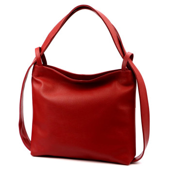 Kožená kabelka Luka červená KZ2259610