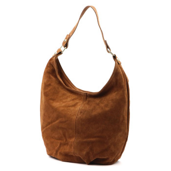 Kožená kabelka Luka hnedá KZ2260079