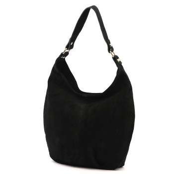 Kožená kabelka Luka čierna KZ2260080