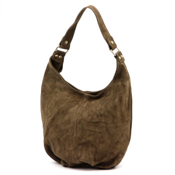 Kožená kabelka Luka hnedá KZ2260081