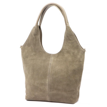 Kožená kabelka Luka béžová KZ2260113