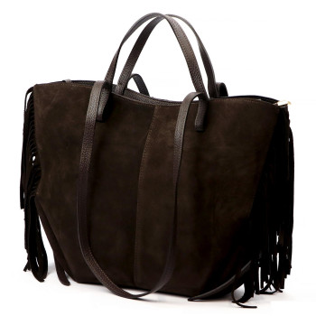 Kožená kabelka Luka hnedá KZ2260143