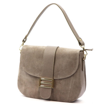 Kožená kabelka Luka fango KZ2259487