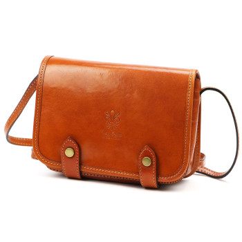 Kožená kabelka Florence hnedá KZ2260212