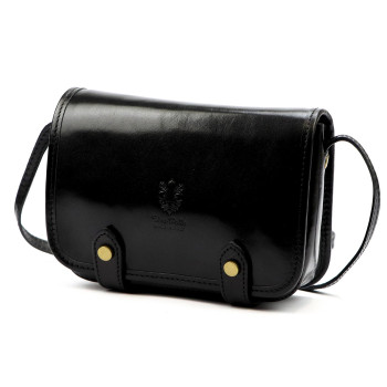 Kožená kabelka Florence čierna KZ2260214