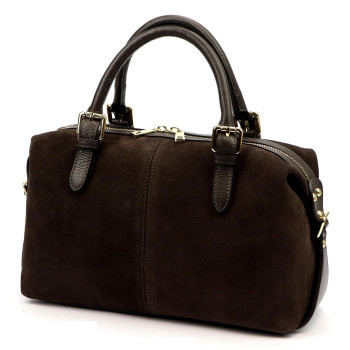 Kožená kabelka Luka hnedá KZ2260220