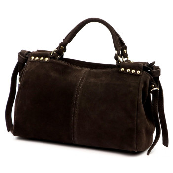 Kožená kabelka Camilla hnedá KZ2260230