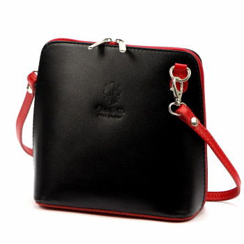 Kožená kabelka Barberinis čierna KZ2217841