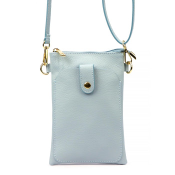 Kožená kabelka Luka modrá KZ2260470