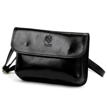 Kožená kabelka Florence čierna KZ2260773