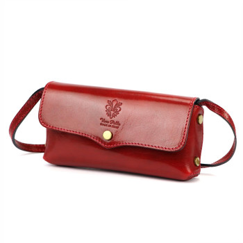 Kožená kabelka Florence červená KZ2260783