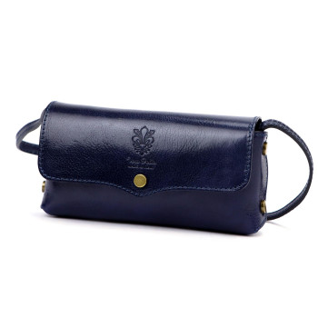 Kožená kabelka Florence modrá KZ2260786