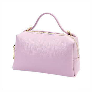 Kožená kabelka Luka fialová KZ2260866